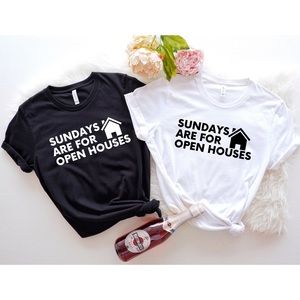 Realtor shirt unisex open house tee